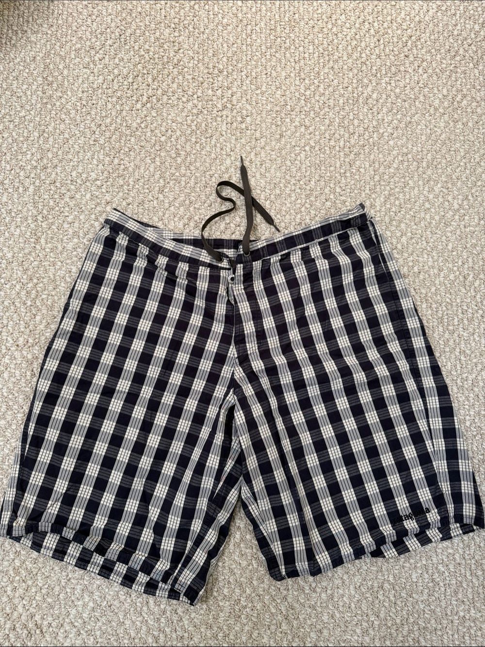 Patagonia Hawaiian Palaka Fabric Boardshorts Organic Very Rare SZ 33